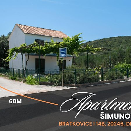 Apartment Simunovic Drače Esterno foto