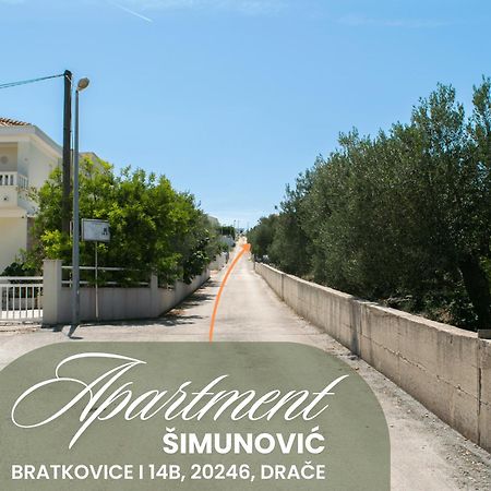 Apartment Simunovic Drače Esterno foto