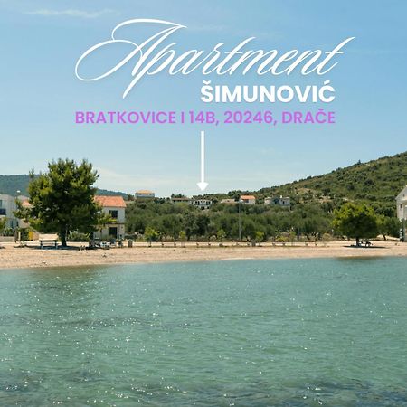 Apartment Simunovic Drače Esterno foto