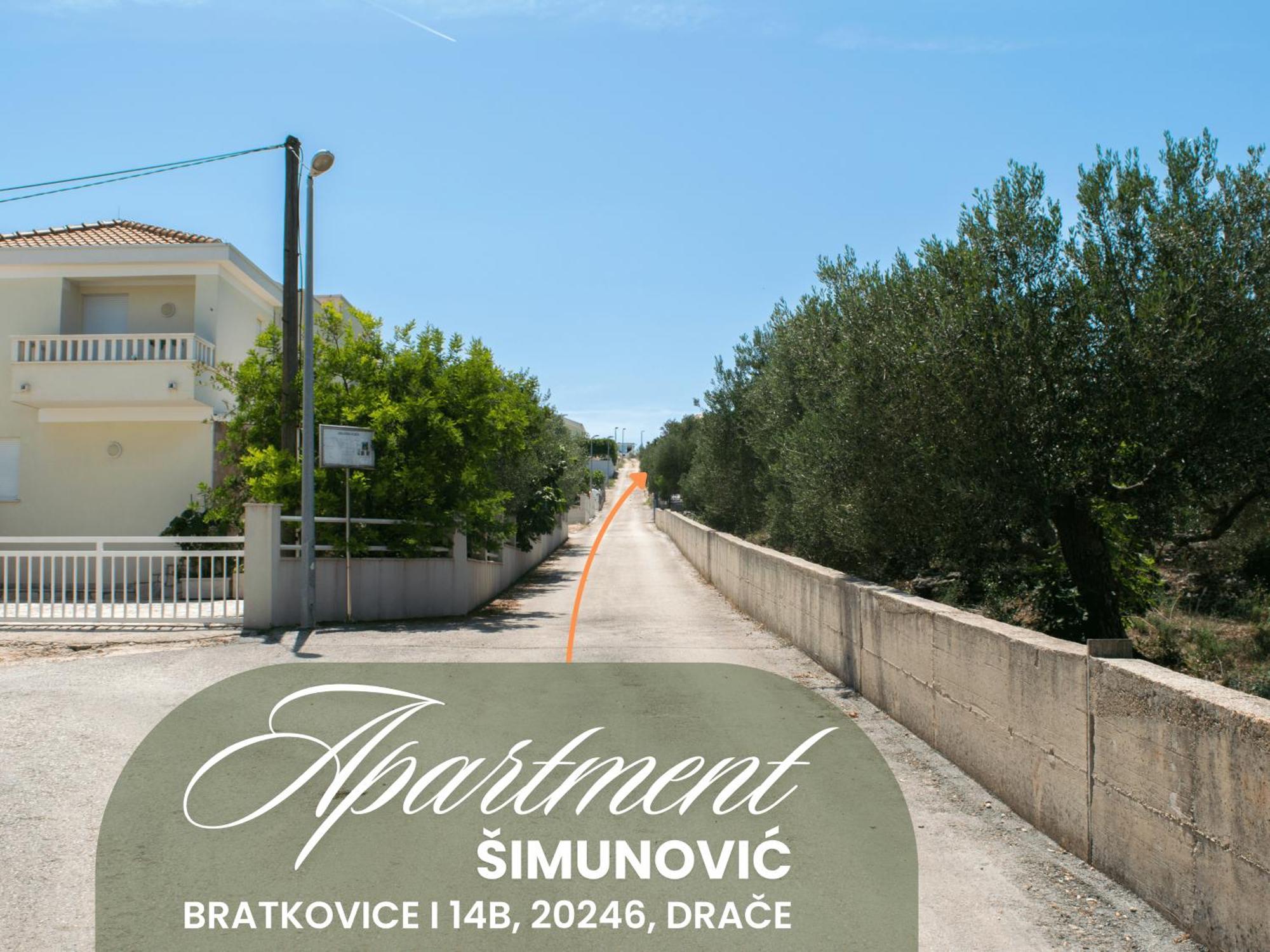 Apartment Simunovic Drače Esterno foto